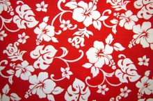 Aloha-print material